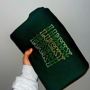 st patrick’s day crewneck